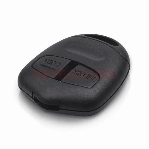 10PCS/ Lot Remote Key Shell Case 2 Button for Mitsubishi Triton Pajero Lancer EVO Outlander (No Blade)