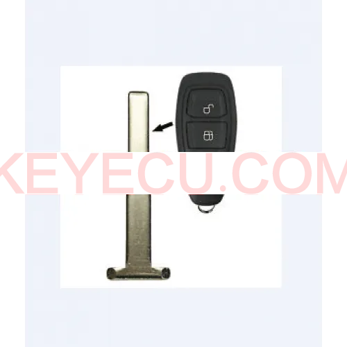 Smart Key Blade for Ford Focus C-Max Mondeo Kuga Fiesta