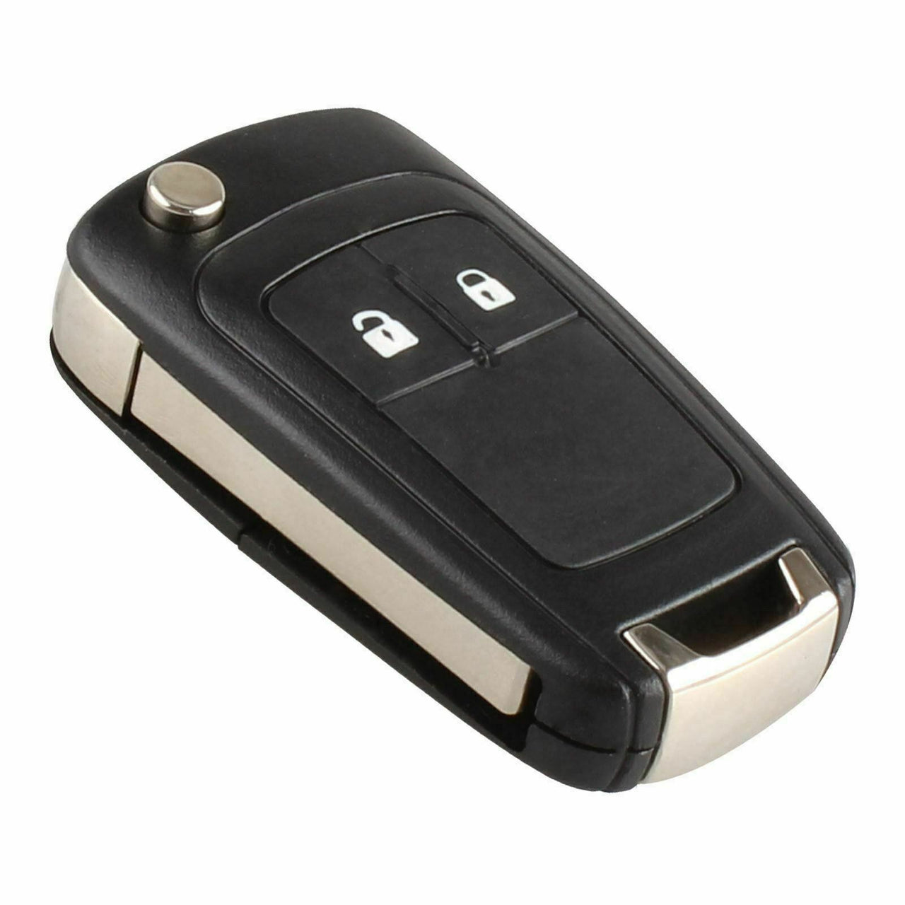 For Vauxhall Opel Corsa E Mokka Zafira Meriva 2 Button Remote Flip Key Fob Case