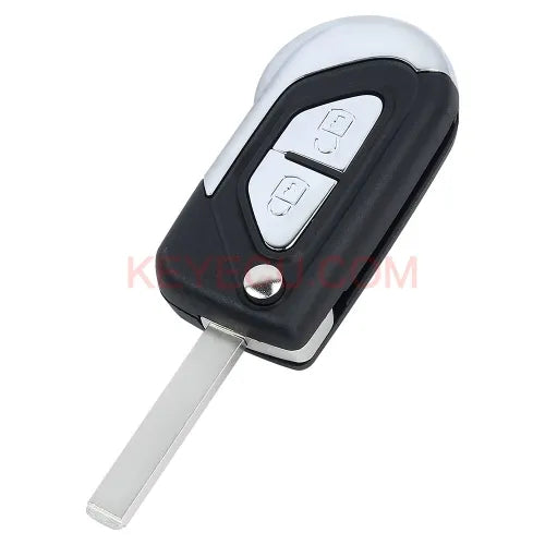 High Quality Replacement Folding Flip Key Remote Key Shell Case 2 Button for Citroen C3 DS3 VA2 Blade