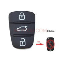 Thumbnail for Remote Rubber 3 Button for Hyundai I30