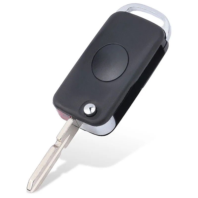 For Mercedes-Benz C E ML S HU39 Blade 1 Button Flip Remote Key Shell