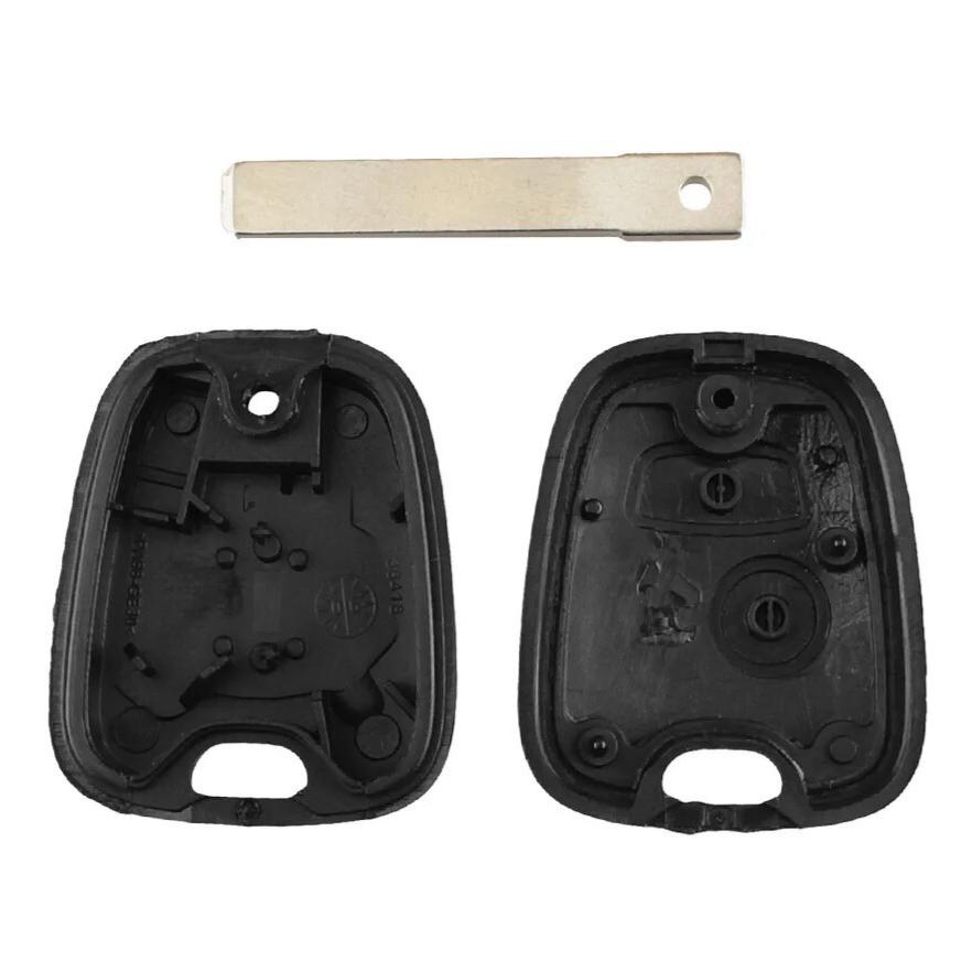 For Peugeot 307 VA2 Blade 2 Buttons Remote Car Key Fob Shell Case