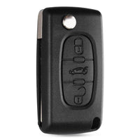 Thumbnail for For Peugeot Citroen HU83 CE0536 Remote Car Key Fob Shell Case