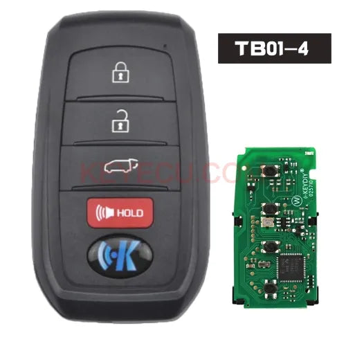 KEYDIY Smart KD Universal Remote Key 8A TB01 TB02 TB36 Fob for Toyota Camry Lexus Board ID: 0020, F43, 0010, 2110, 0351, 0410 ,0440, 2150, 0120, 2020,