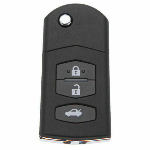 For Mazda 2 3 5 6 RX8 MX5 3 Button Remote Key Shell  Replace Flip Car Case