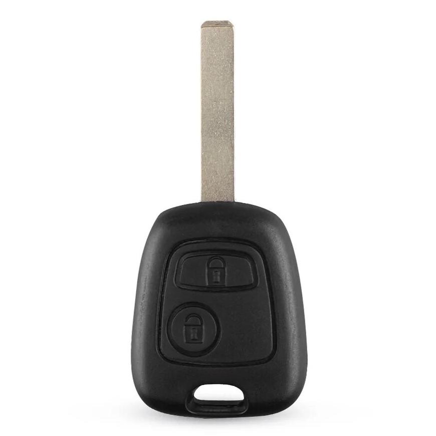 For Peugeot 307 VA2 Blade 2 Buttons Remote Car Key Fob Shell Case