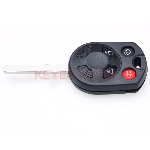 3+1 Button Uncut Remote Key Shell Case Fob for Ford Escape C-Max Focus -HU101