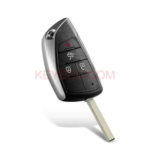 2/3/4/5 Button Modified Flip Car Key Shell Case for Chevrolet Cruze Epica Lova Camaro Impala for Opel Uncut HU100