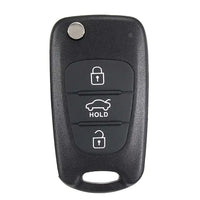 Thumbnail for For Kia Soul Sedona Carens Optima 3 Button Car Key Fob Shell Case