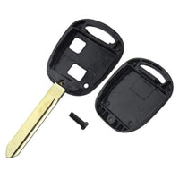 Thumbnail for For Toyota Avensis Corolla Yaris TOY47 2 Button Remote Car key Fob Shell Case