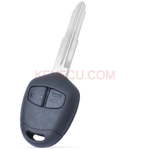 Top Remote Key Shell 2 Button for Mitsubishi Grandis Outlander Lancer IV Right Blade