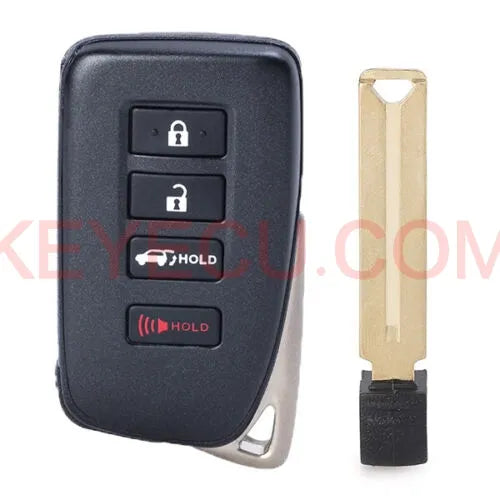 Board ID: 281451-2110 AG, FCCID: HYQ14FBA Keyless Remote Fob Smart Key for Lexus LX570 NX200t NX300h 2015 2016 2017 2018 2019