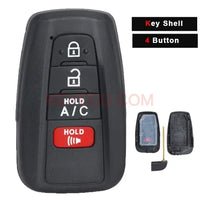 Thumbnail for Remote Key Shell Case for Toyota Prius Prime 2017 18 2019 2020 2021 HYQ14FBE