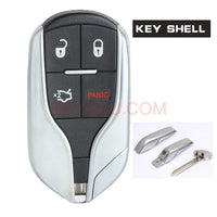 Thumbnail for Smart Remote Key Shell Case 4 Button for Maserati Ghibli Quattroporte President Ghibli Levant 2012 2015 - FCC: M3N-7393490