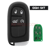 Thumbnail for GQ4-54T 433.92MHz 4A Chip Smart Remote Key Fob for JEEP KL Cherokee 2014 2015 2016 2017 2018 2019 2020