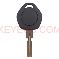 Thumbnail for New Uncut Led Light Virgin Transponder Chip ID44 Ignition Car Key for BMW HU58