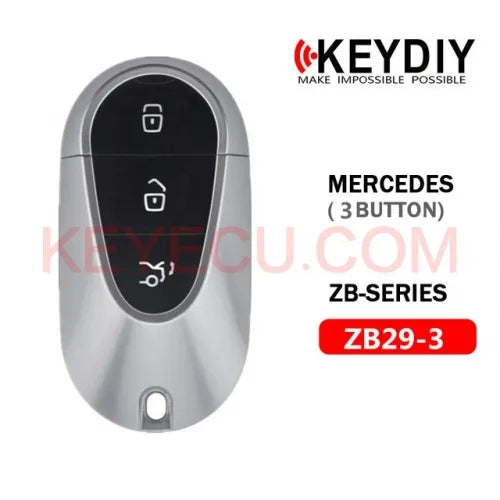 KEYDIY ZB series ZB29-3 ZB29-4 Universal Smart Key Remotes Key for Benz Car Keys KD-MAX KD900 URG200 KD-X2 Mini KD