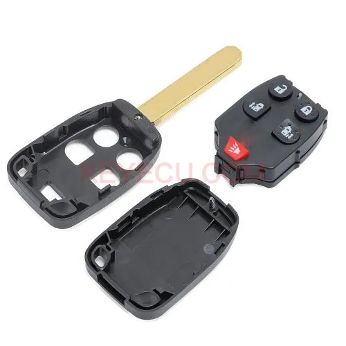 Replacement Remote Car Key Shell Case Fob 5 Button for Honday Odyssey 2011-2013