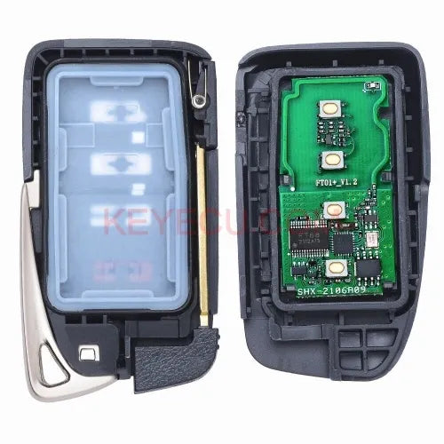 Board ID: 231451-3950, FCCID: HYQ14FLB Smart Remote Key 4 Buttons 314.3MHz Fob for Lexus NX300 NX300h RX350 RX350L 2020 2021 2022