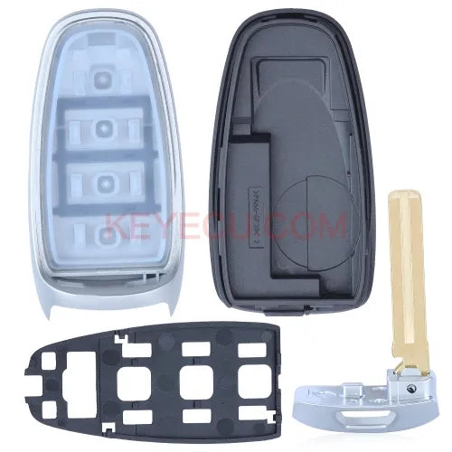 Smart Remote Key Shell Case 4/5/6/7 Button Fob for Hyundai Sonata Tucson Santa Fe 2020 2021 2022