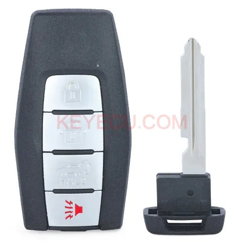 Smart Remote Key Shell Case 2/ 3 /4 Buttons for Mitsubishi Outlander 2021 2022 2023 FCCID: KR5MTXN1