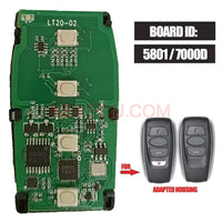 Thumbnail for Lonsdor Universal Board ID: 700D / 5801 FSK 312/314.3MHz / 433MHz for Subaru Smart Key PCB Work for K518 Key Tool