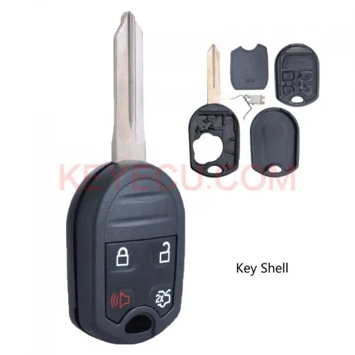 Remote Key Shell 3+1 Button for Ford