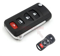 Thumbnail for Modified Folding Remote Key Shell 4 Button for Nissan Altima Maxima