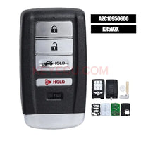 Thumbnail for KR5V2X A2C10950600 433MHz Smart Remote Key 4B for Acura TLX ILX 2018 2019 2020 2021