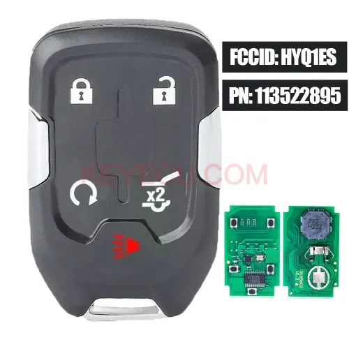 FCCID: HYQ1ES , PN: 113522895 434MHz Smart PROXIMITY Remote Key Fob Fits GMC Acadia Terrai 2021 2022