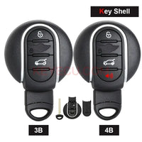 Thumbnail for 3 Button/4 Button Smart Remote Car Key Shell Case Fob 3 Button/4 Button for BMW MINI cooper 2013 - 2018 With insert key FCCID: NBGIDGN1