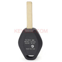 Thumbnail for Remote Key Shell 3 Button for BMW HU92 (Backside With The Words 315MHZ)