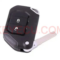 Thumbnail for OHT11302612 Button Flip Remote Key ASK 433MHZ PCF7939M 4A Chip for Jeep Wrangler 2018-2019 PN: 68416782AA