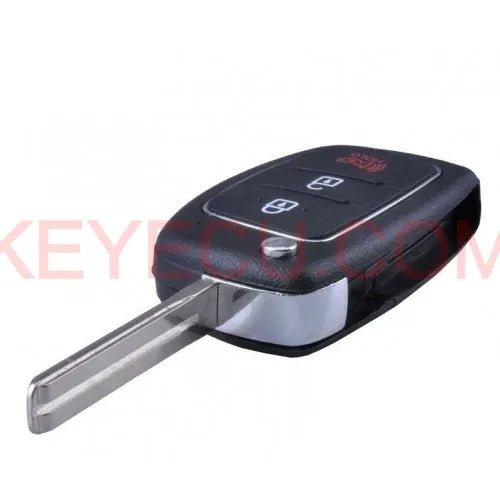 Folding Remote Key Shell 2+1 Button for Hyundai IX45 Santa Fe