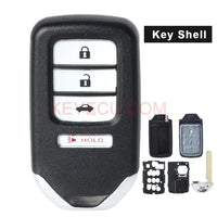 Thumbnail for Replacement Smart Remote Key Shell Case Fob 4 Button for Honda Civic Accord 2013-2016