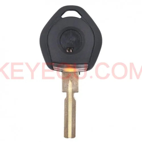 New Uncut Led Light Virgin Transponder Chip ID44 Ignition Car Key for BMW HU58