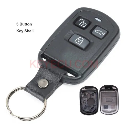 Remote Key Shell 3 Buttons for Hyundai Sonata