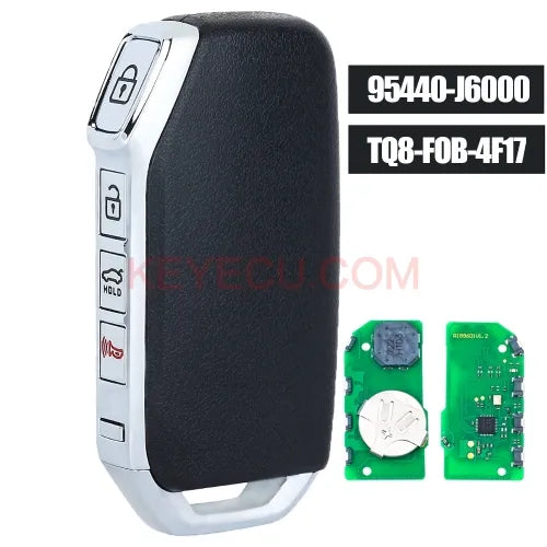 PN: 95440-J6000 Smart Remote Key 4 Button 434MHz ID47 Chip for KIA K900 2018 2019 2020 FCCID: TQ8-FOB-4F17