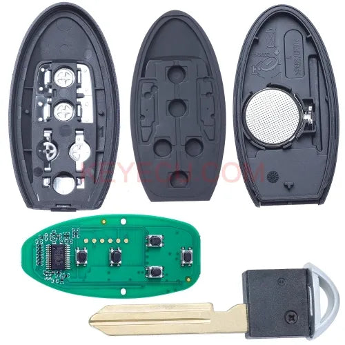 CWTWB1U818 315MHz 5 Button for Nissan Quest 2011 2012 2013 2014 2015 2016 2017 Remote Key Fob