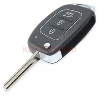 Thumbnail for Folding Remote Key Shell 3 Button for Hyundai IX45 Santa Fe