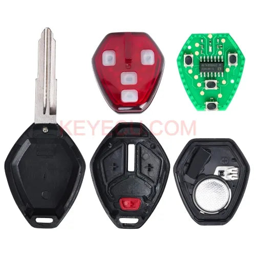 OUCG8D-625M-A 315MHz ID46 Remote Key FOB for fit Mitsubishi Outlander i-MiEV 2007-2016 , PN: 6370A148