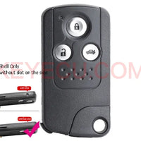 Thumbnail for Replacement Smart Remote Key Shell Case Fob 3 Button for Honda Civic 2012-2015