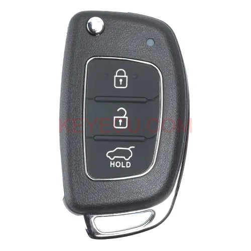 Folding Remote Key Shell 3 Button for Hyundai IX45 Santa Fe