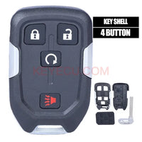 Thumbnail for 4 Button Smart Key Remote FOB Shell Case for GMC SIERRA Chevy