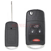 Thumbnail for Modified Flip Remote Key Shell 3+1 Button for Chrysler