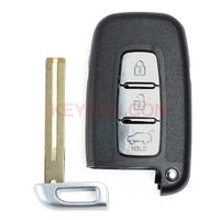 Thumbnail for New Uncut Remote Key Shell Case Fob 3 Button for Hyundai Equus Genesis Veloster