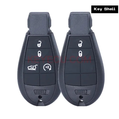 Remote Key Shell Case for Chrysler Jeep Grand Cherokee Dodge Durango Magnum Ram 300C 2009 2010 2011 2012 2013