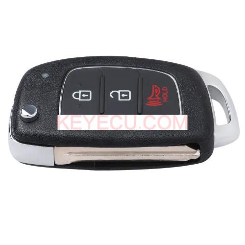 Original OEM 95430-1S011 / 95430-1S001 Flip Remote Key 3 Button 433MHz 4D60 80BIT for Hyundai HB20 OKA-866T