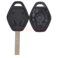 Thumbnail for Remote Key Shell 3 Button Cupronickel Key Blade for BMW HU92 No Word